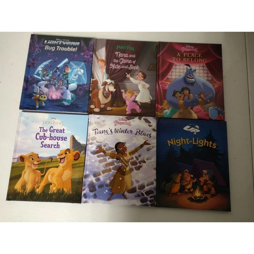 DISNEY‎ BEDTIME STORIES 12 Brand New Kids Bedtime Story Books Lot 2024